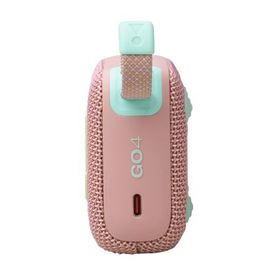 5. JBL GO 4 PINK portable Bluetooth speaker pink