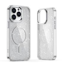 Glitter Case with MagSafe for Samsung Galaxy A36 5G - White