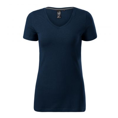 2. Malfini Action V-neck T-shirt W MLI-70102 navy blue