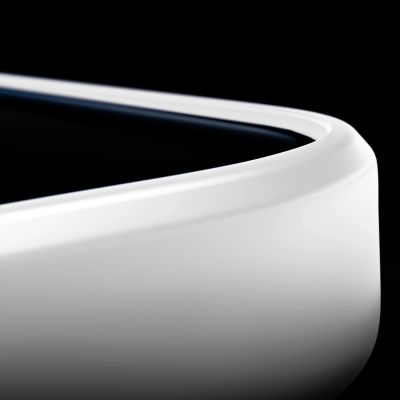 14. 3mk Smoke MagCase for iPhone 17 Pro - White-Translucent