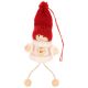 7. BOY Doll Hanging Ornament with Button