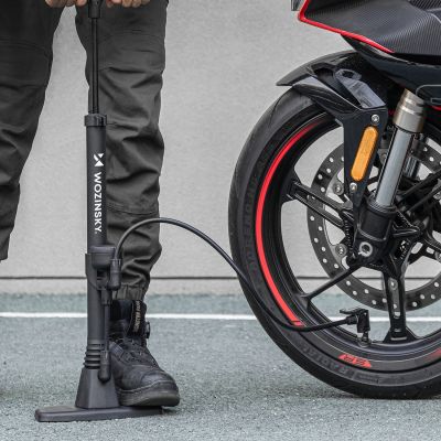 5. Wozinsky WPR-02 Floor Bicycle Pump - Black