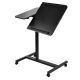 4. MACLEAN MOBILE DESK/LAPTOP STAND, BLACK, HEIGHT ADJUSTMENT 59-89CM, MAX. 30KG MC-121 B