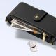 9. Dux Ducis Lawa Leather Case for iPhone 15 Pro - Black