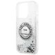 6. Karl Lagerfeld KLHCP14XLCRSGRS iPhone 14 Pro Max 6.7 "silver / silver hardcase Liquid Glitter RSG