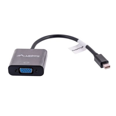 Lanberg AD-0006-BK adapter (Mini DisplayPort M - D-Sub (VGA) F; 0.20m; black)