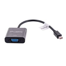 Lanberg AD-0006-BK adapter (Mini DisplayPort M - D-Sub (VGA) F; 0.20m; black)