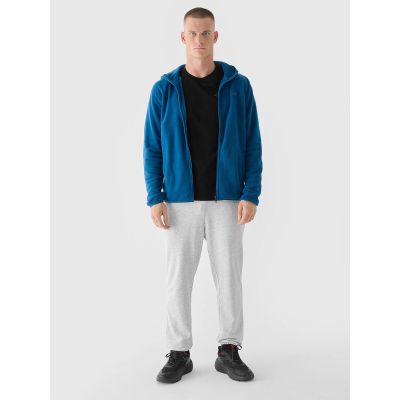 2. Men's regular fleece with hood 4F 4FWMM00TFLEM317-46S