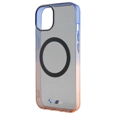 6. BMW Gradient Bumper MagSafe Case for iPhone 15 Plus / 14 Plus - Gray