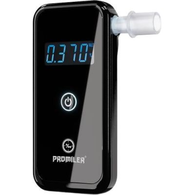 AL7010 semiconductor breathalyzer, measuring range - 0/4‰, battery, 2x AA, 105x50x18mm, 98 g