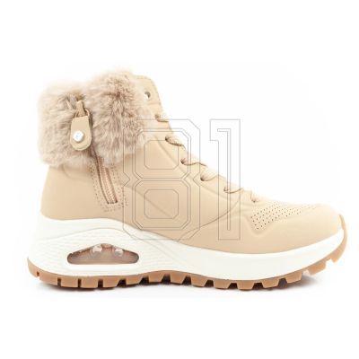 13. Skechers Uno Rugged Women's Insulated Winter Boots Brown