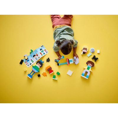 8. LEGO DUPLO 10423 Minifigures with Emotions