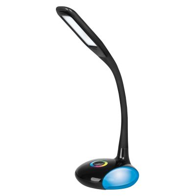 3. Modern multi-color RGB LED desk lamp Activejet VENUS RGB black with night light function