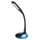 3. Modern multi-color RGB LED desk lamp Activejet VENUS RGB black with night light function