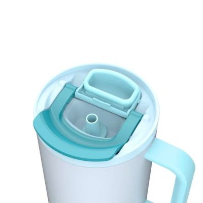 5. Kambukka Rio Tumbler 950ml Frosty Coconut Thermo Mug with Telescopic Straw