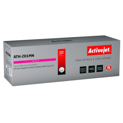 Activejet ATH-201MN Toner (replaces HP 201A CF403A; CRG045; Supreme; 1400 pages; red)