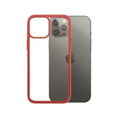 2. PanzerGlass ClearCase case for iPhone 12 Pro Max - transparent and red