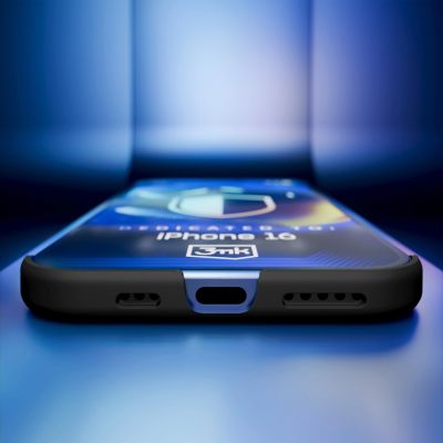 10. 3mk Just20g Matt Case for Apple iPhone 16 - Matte Black