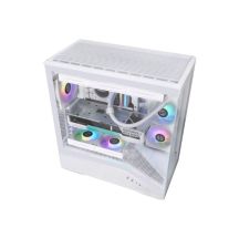 Lian Li Vector V100 PC Case, Midi-Tower, ATX, RGB, Tempered Glass - White