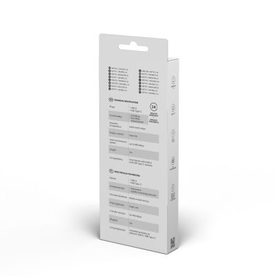 2. SAVIO CL-129 cable (USB type C - USB 2.0 type A; 2m; black)