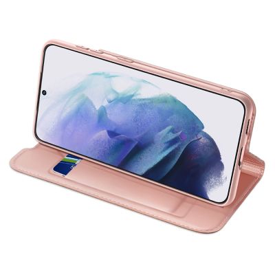 6. Dux Ducis Skin Pro Holster Cover for Samsung Galaxy S22 + (S22 Plus) pink