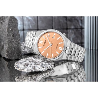 6. CITIZEN Tsuyosa Sapphire Mechanical Men's Watch NJ0159-86Z + BOX