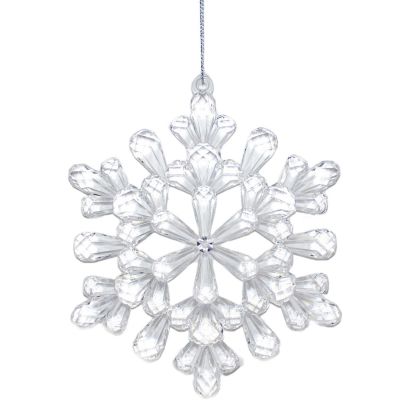 2. SNOWFLAKE HANGING DECORATION 12x12 CM PATTERN 3