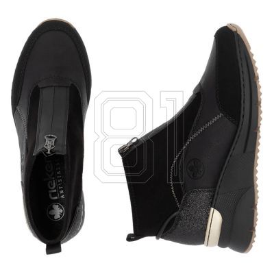 8. Rieker W N6361-00 RKR704 wedge ankle boots