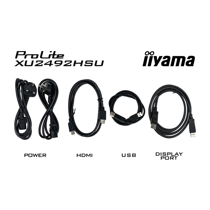 11. iiyama ProLite computer monitor 60.5 cm (23.8") 1920 x 1080 px Full HD LED Black