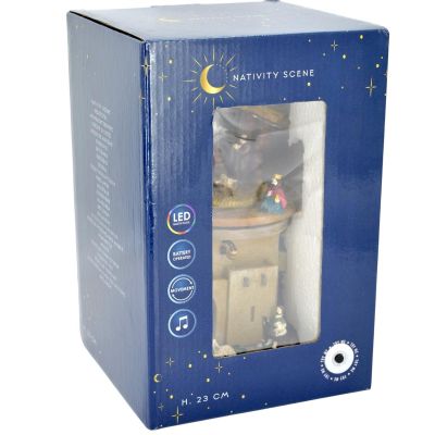 6. LED DECORATIVE NATIVITY 14x14x23CM STAR