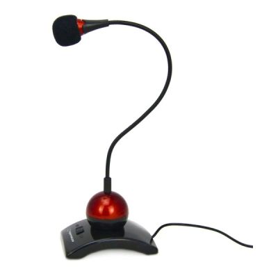 2. Esperanza Chat Desktop Microphone EH130 (red)
