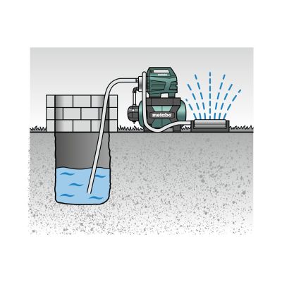 2. Hydrophore METABO HWW 6000/50 INOX 6000 liters per hour 50 liters