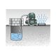 2. Hydrophore METABO HWW 6000/50 INOX 6000 liters per hour 50 liters