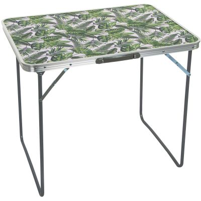 FOLDABLE CAMPING TABLE 80X60X70CM JUNGLE