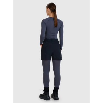 3. Women's quick-drying trekking shorts 4F 4FWSS25TFSHF0994-20S