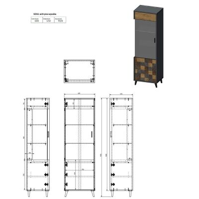 5. 1D SOUL 192/60/45 display case