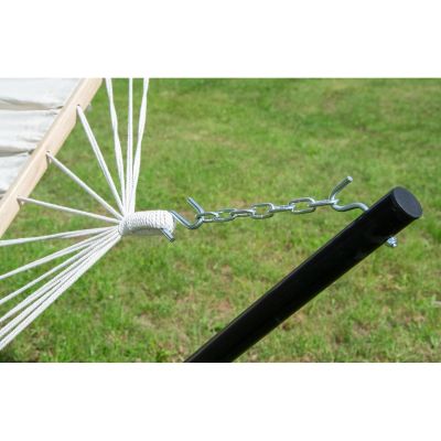 28. METAL HAMMOCK STAND 374x91x111CM