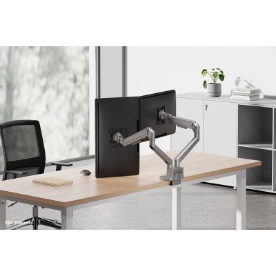 20. Neomounts DS70-250SL2 monitor mount/stand for 81.3 cm (32") monitors, desk, silver