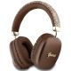 Guess GCube Metallic Script Logo Bluetooth on-ear headphones - brown