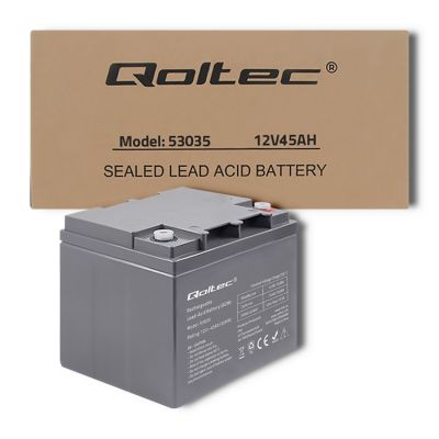 6. Qoltec 53035 maintenance-free battery