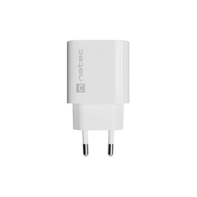 2. NATEC RIBERA 1X USB-C 20W WALL CHARGER WHITE