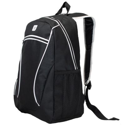 BLACK AND WHITE YOUTH BACKPACK SEMI LINE