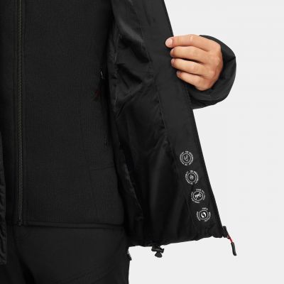 18. Alpinus Furggen Men's Jacket Black BR18118