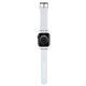 2. Karl Lagerfeld 3D Rubber Choupette Heads Strap for Apple Watch 38/40/41mm - White