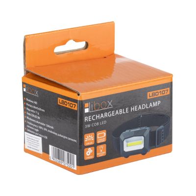 6. Libox LB0107 Headlamp (450 m; Cold White)
