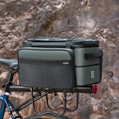 10. Rockbros A30 ROAD TO SKY Foldable Bike Bag for Trunk 15-30L - Gray