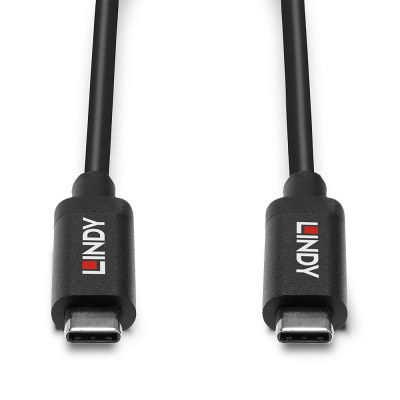 2. Lindy 43308 USB Cable USB 3.2 Gen 2 (3.1 Gen 2) 5m USB C Black