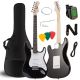 V-TONE EG 39 BK 4/4 stratocaster electric guitar