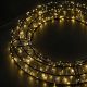 3. Decorative Christmas LED Wreath, Tire Design, 480 LEDs, 38 cm, Black