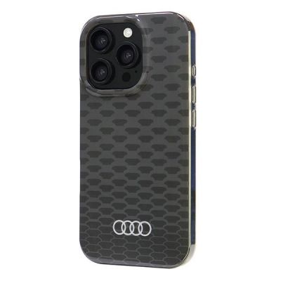 3. Audi IML Stitching Pattern MagSafe iPhone 16 Pro 6.3" black/black hardcase AU-IMLMIP16P-Q5/D3-BK